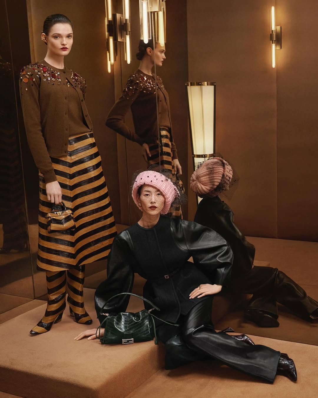 Fendi Fall/Winter 2025 Campaign shot by Steven Mei...