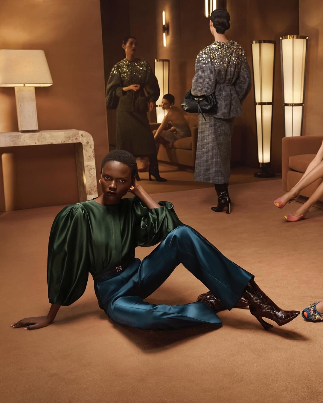 Fendi Fall/Winter 2025 Campaign shot by Steven Mei...