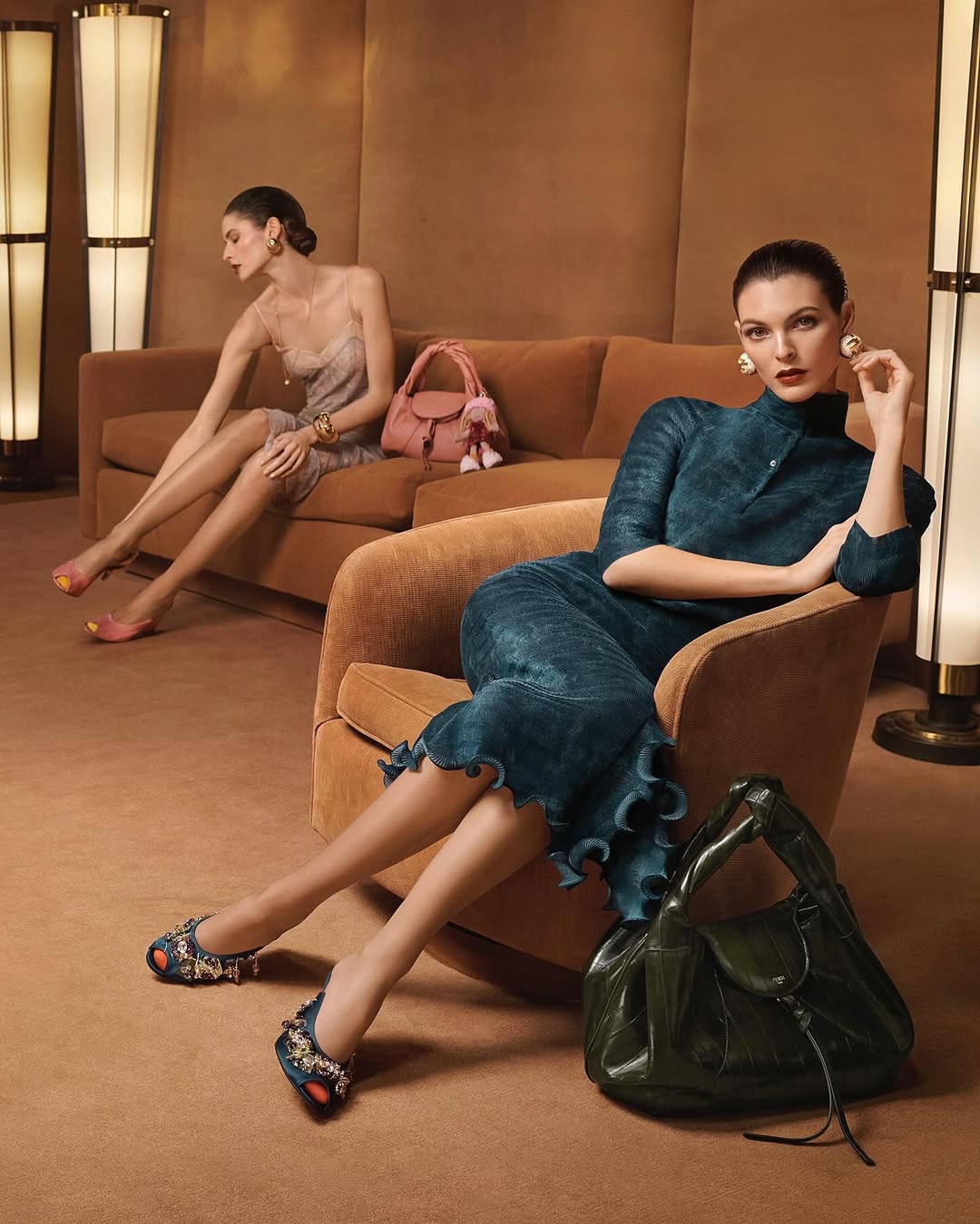 Fendi Fall/Winter 2025 Campaign shot by Steven Mei...