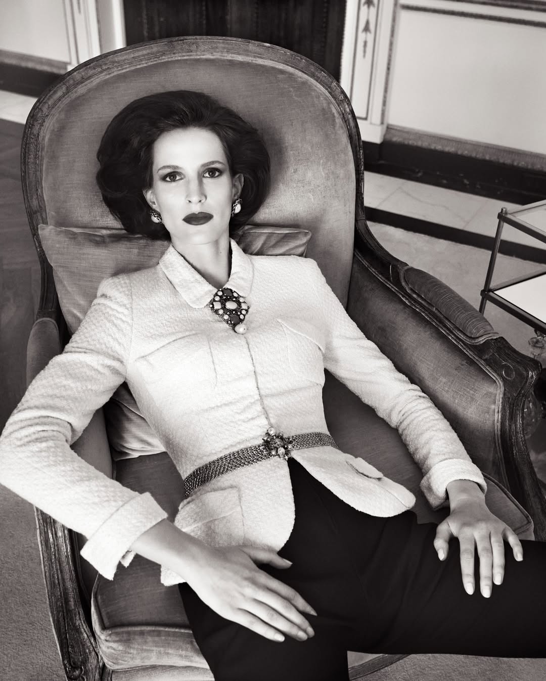 Vogue France September 2025 cover story shot by St...