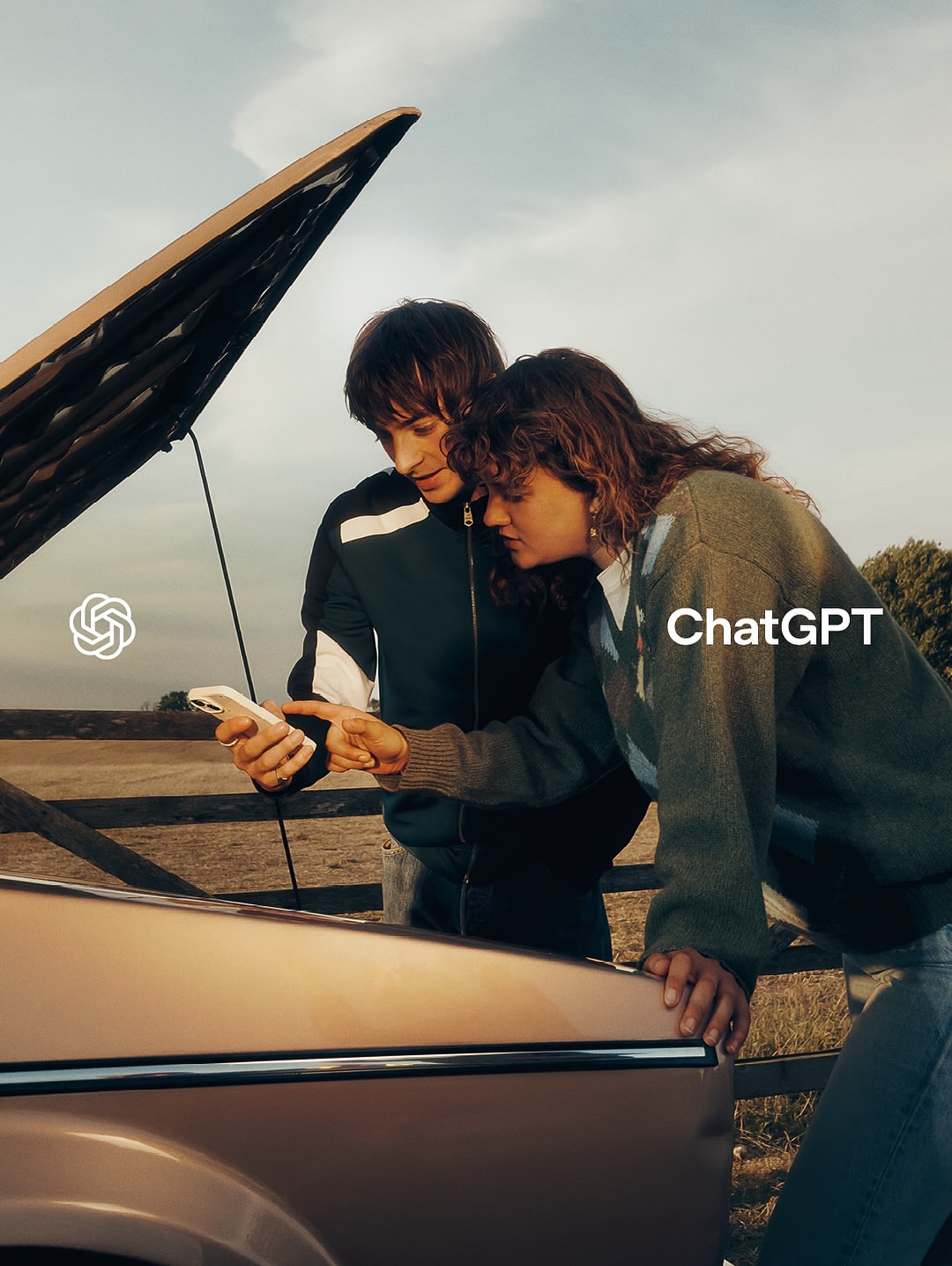The first brand campaign for @chatgpt shot by phot...