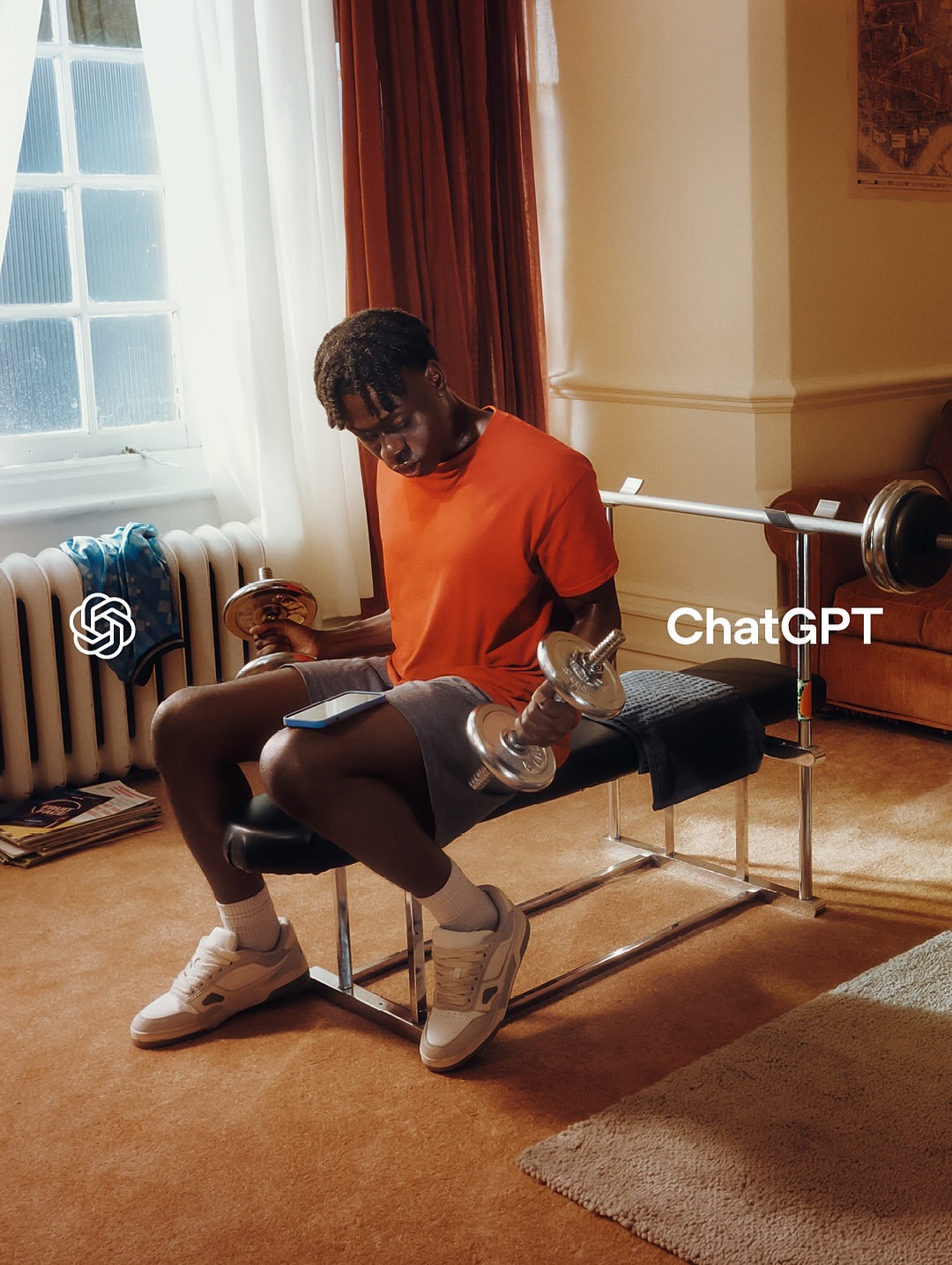 The first brand campaign for @chatgpt shot by phot...