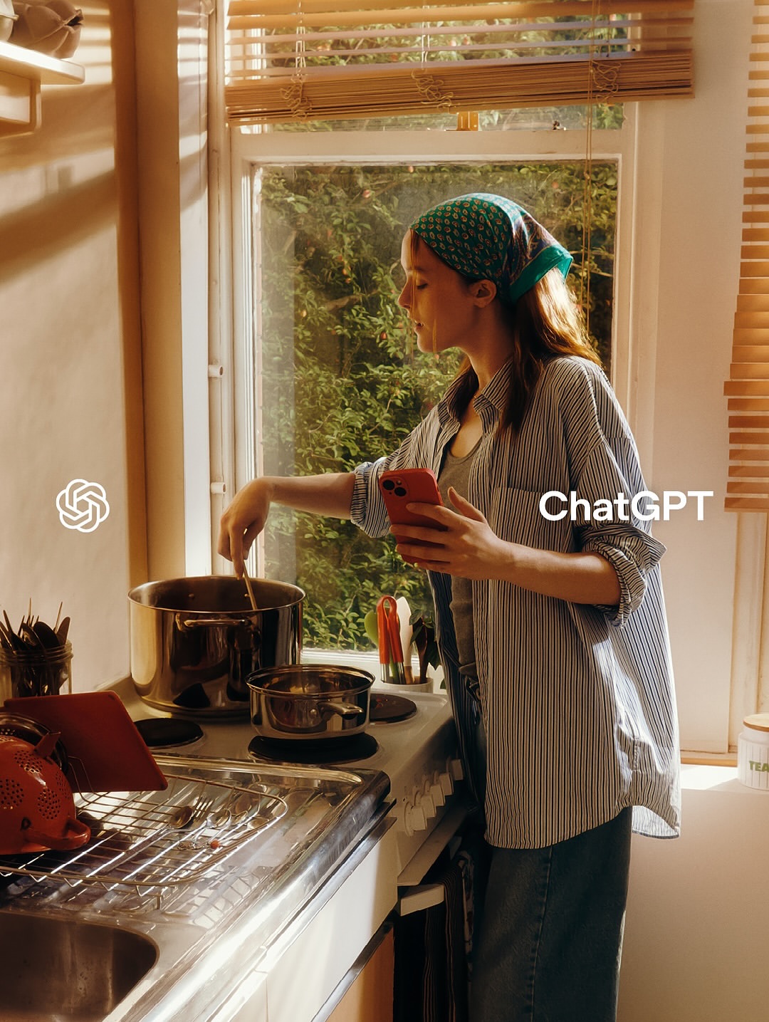 The first brand campaign for @chatgpt shot by phot...