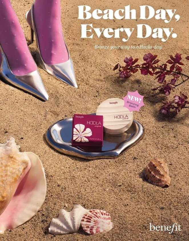 Benefit Cosmetics |  Aug. 25