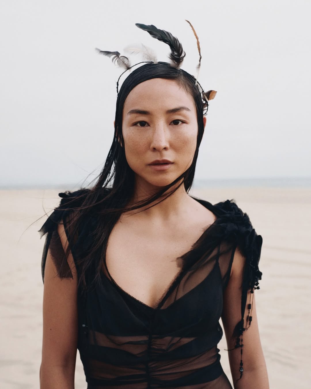 Vogue November Cover ft. Greta Lee