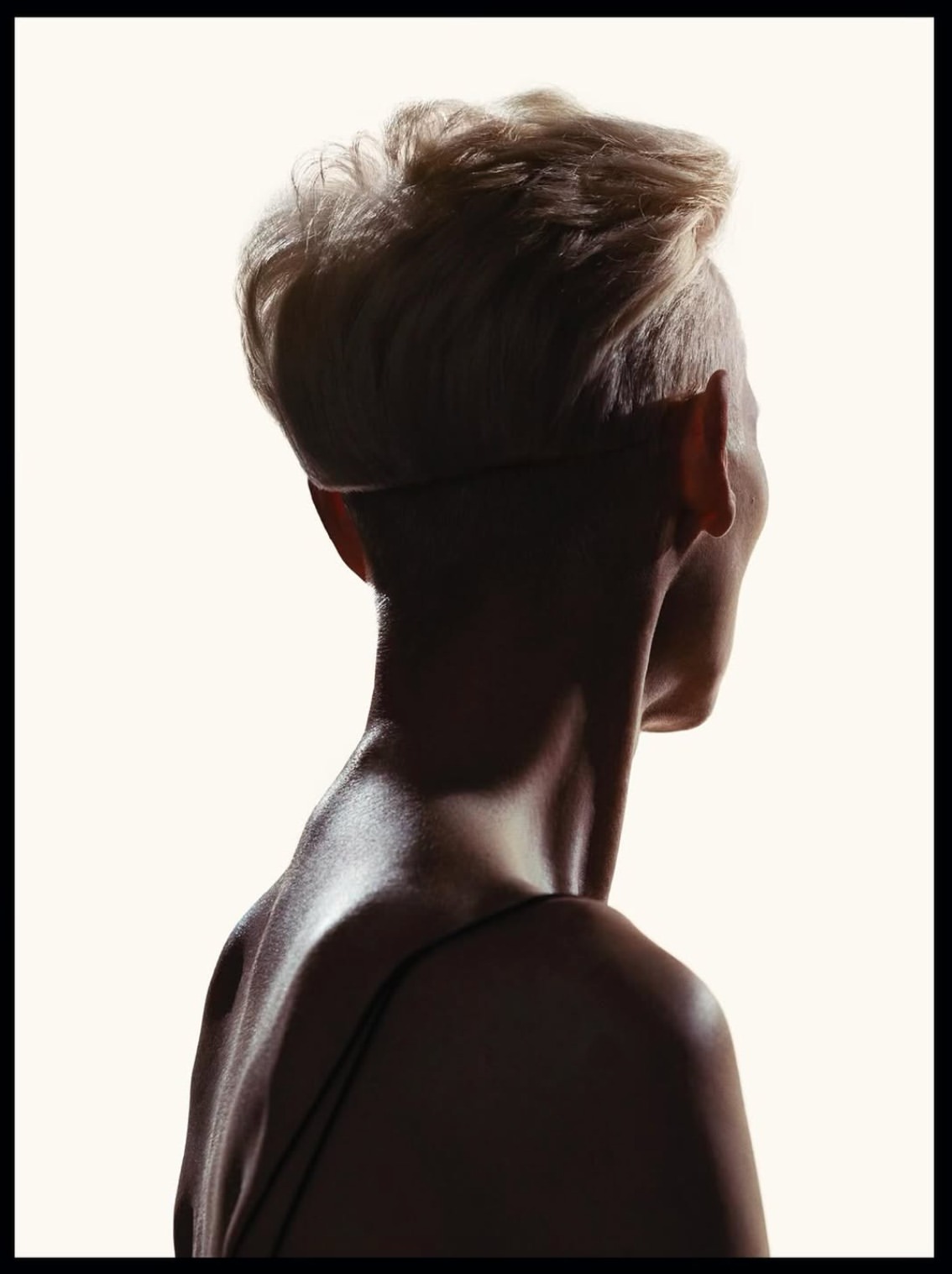 Tilda Swinton by @inezandvinoodh for @tomford Blac...