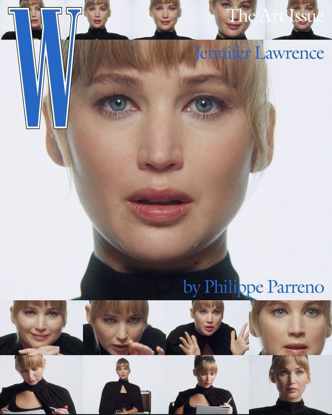 Shoot for @wmag with Jennifer Lawrence