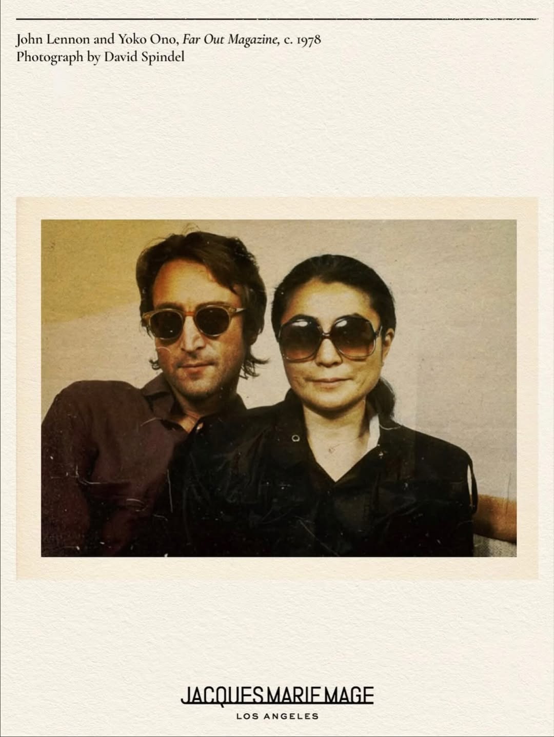 JOHN & YOKO BY JMM ️