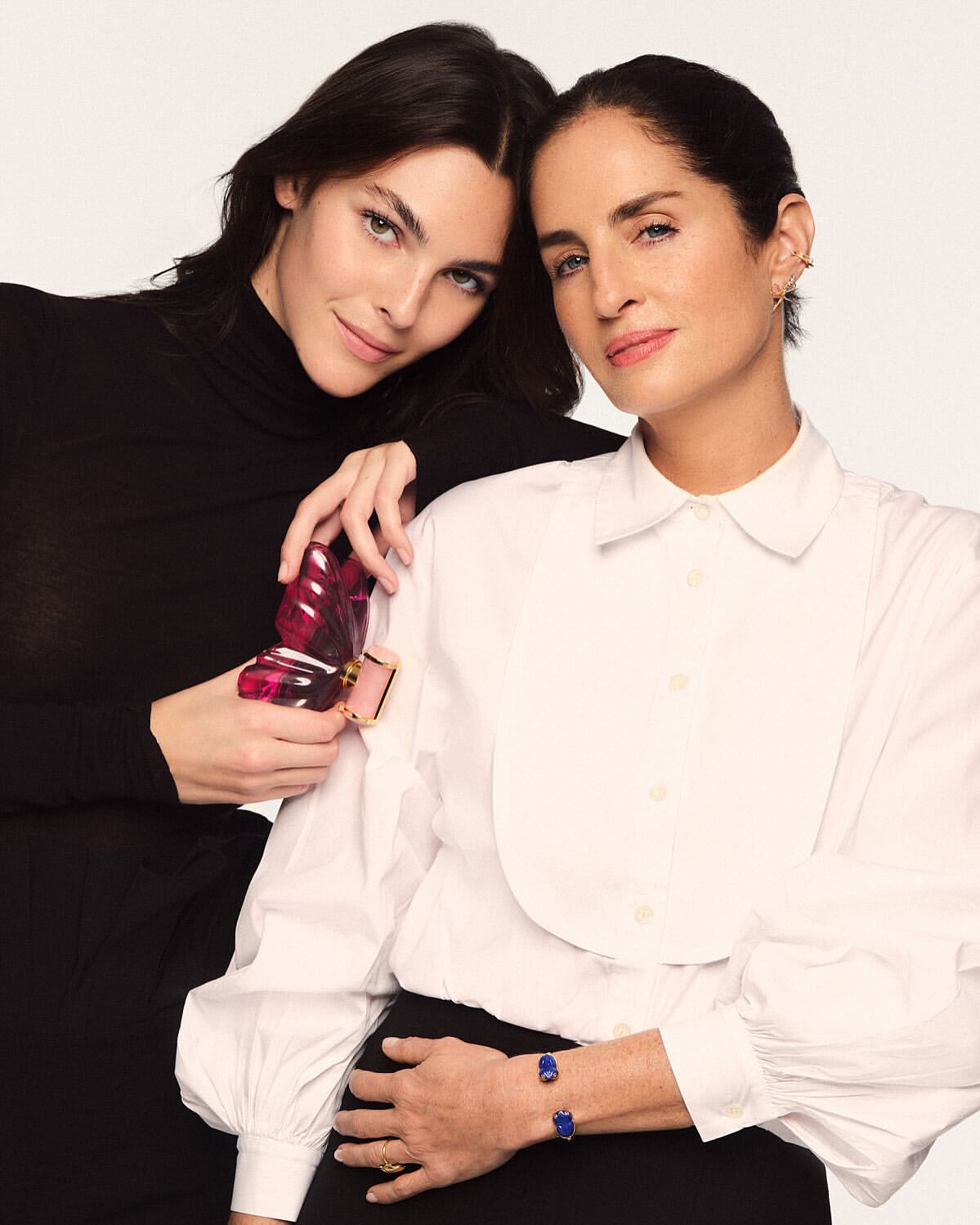 Louie Banks shooting Vittoria for Carolina Herrera...