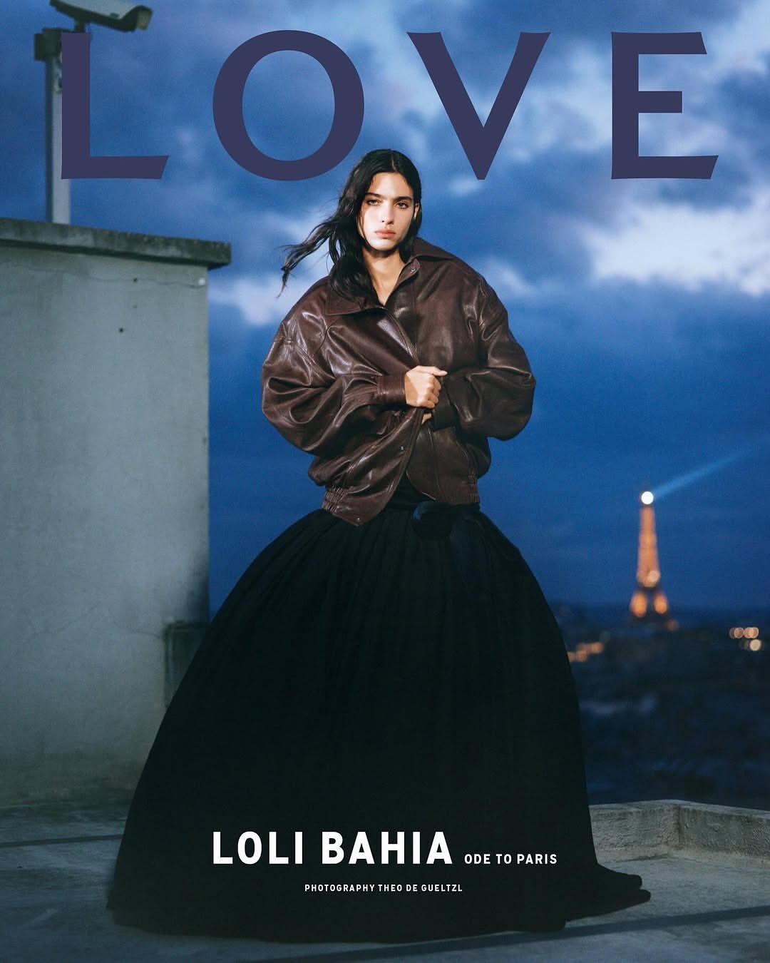 Théo de Gueltzl shooting Loli Bahia for Love Maga...