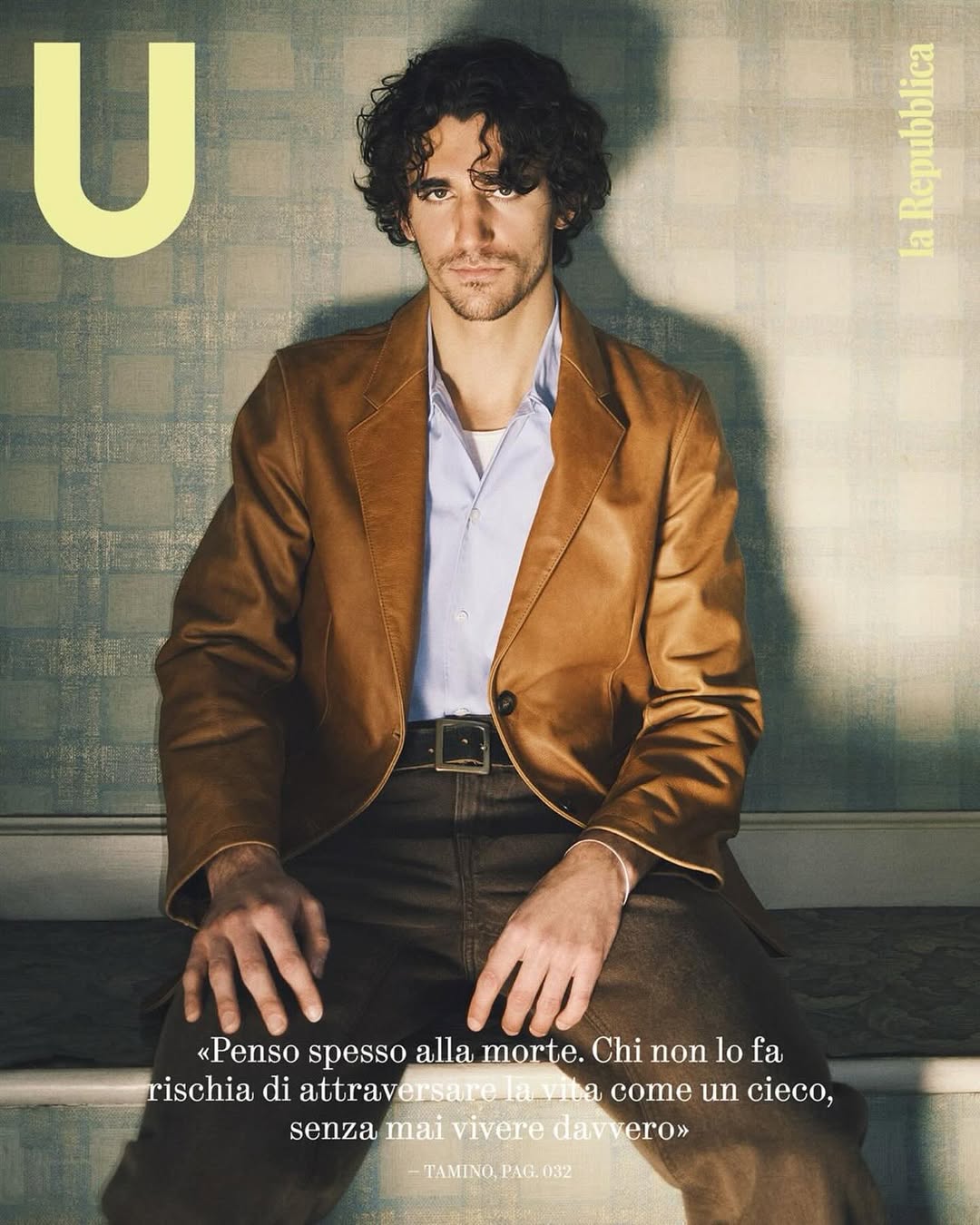 @TaminoAmir for the cover of @u_repubblica  phot...