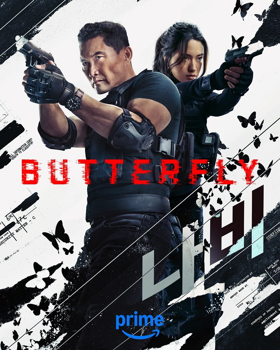 Butterfly with @danieldaekim on @amazonprime photo...