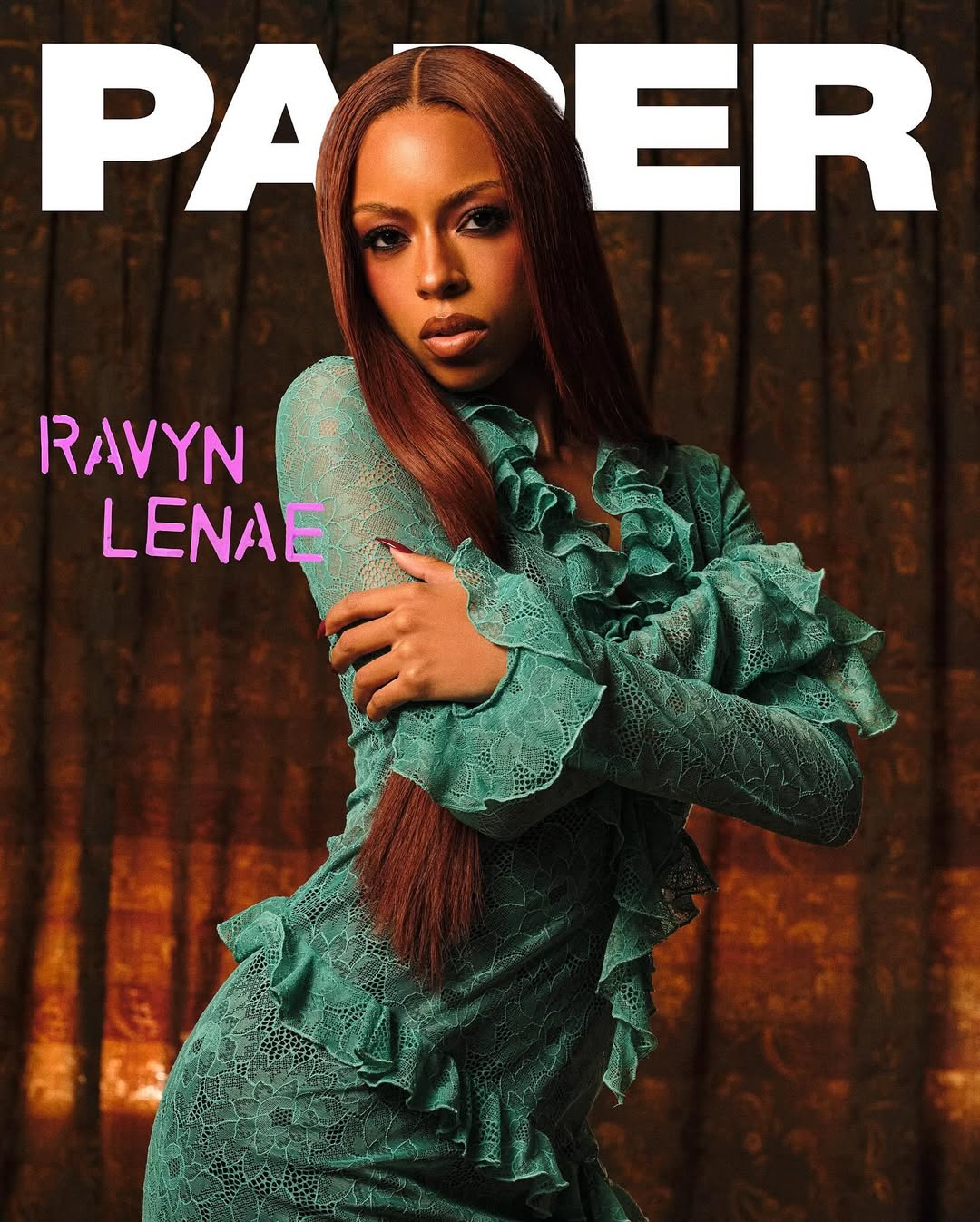 @ravynlenae for the cover of @papermagazine photog...