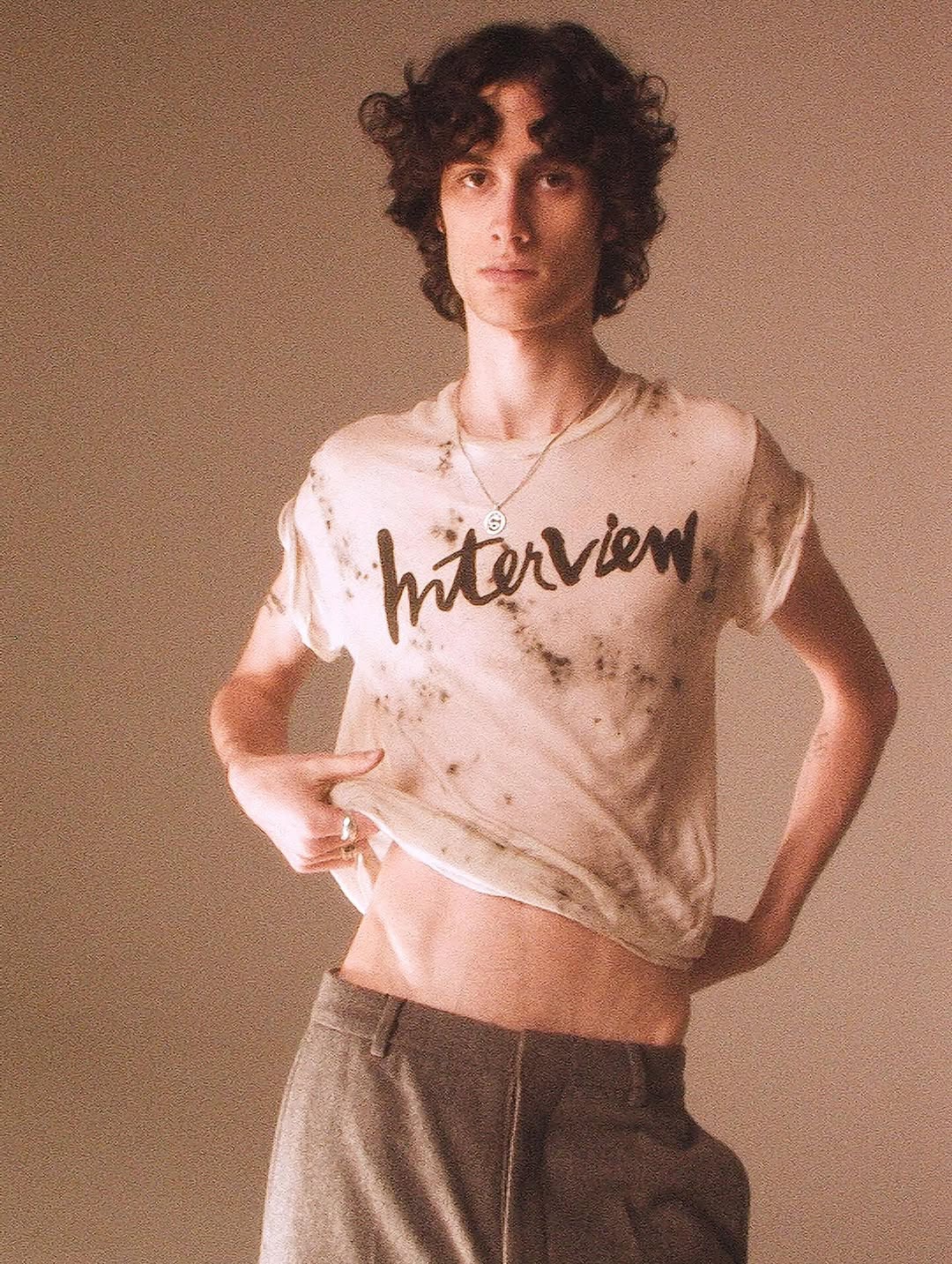 @sombr for @interviewmag photographed by @morgan.m...