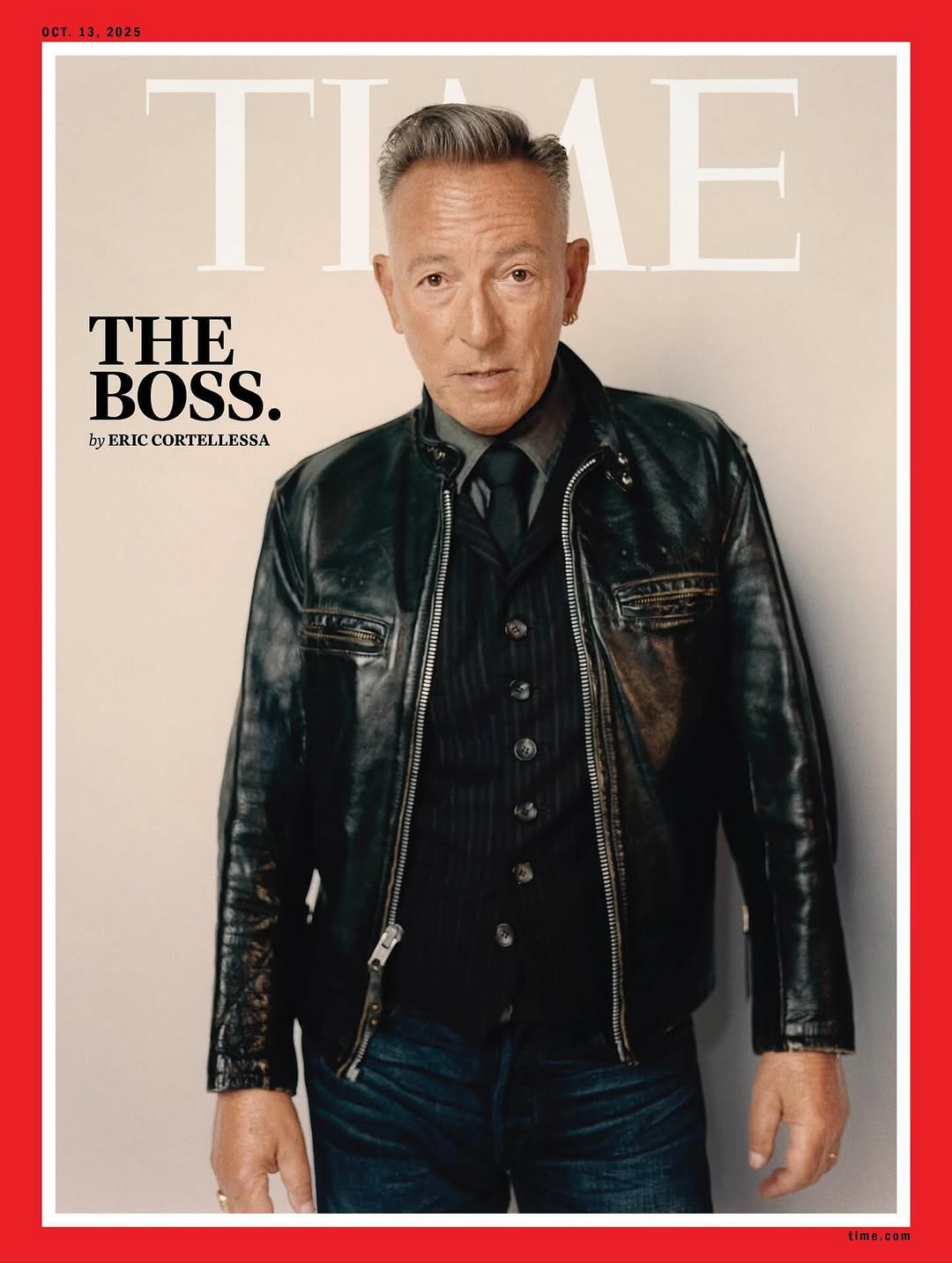 Bruce Springsteen for the cover of @time photograp...