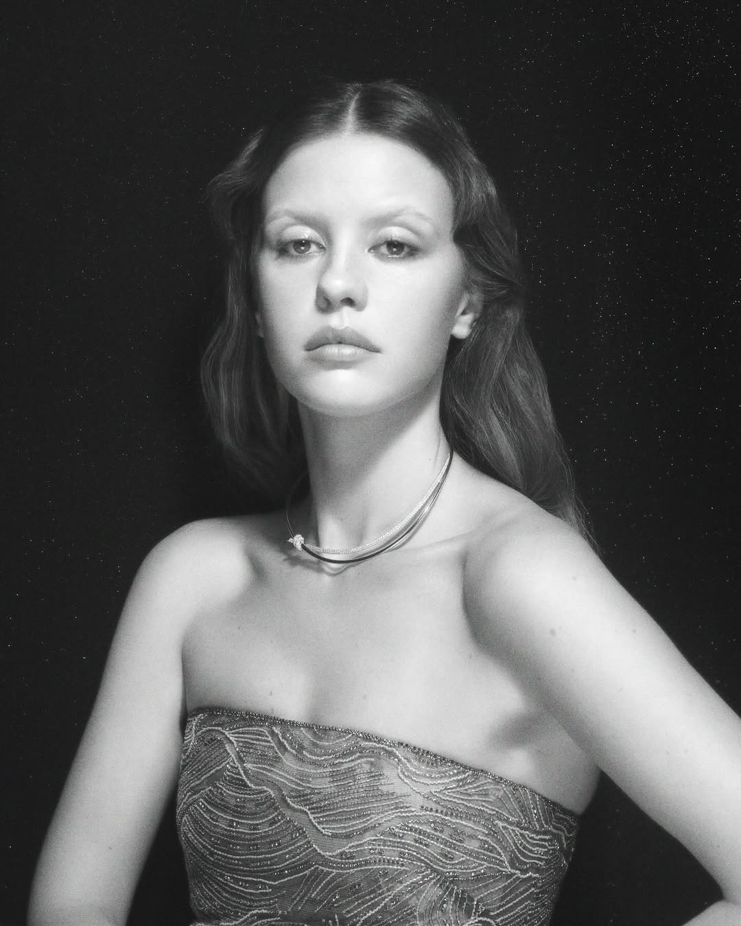 Mia Goth for the cover of @vogueitalia photographe...
