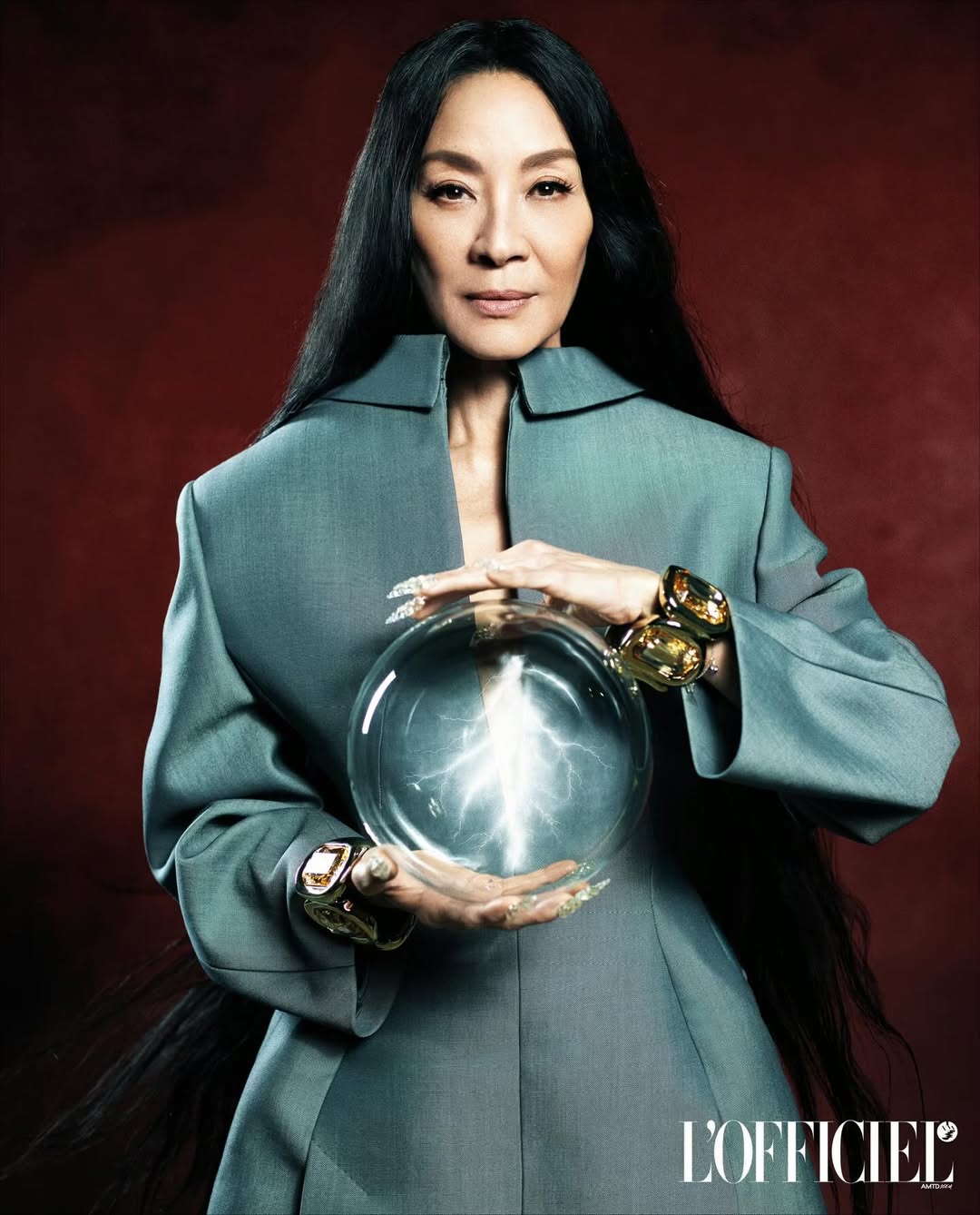 @michelleyeoh_official for the cover of @lofficiel...