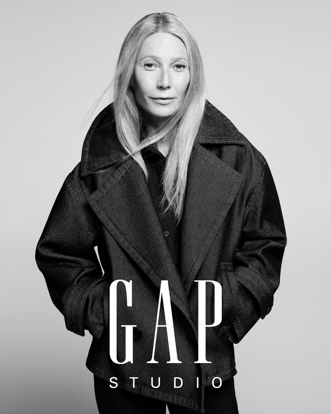 @gwynethpaltrow and @applemartin for @gap x @zacpo...