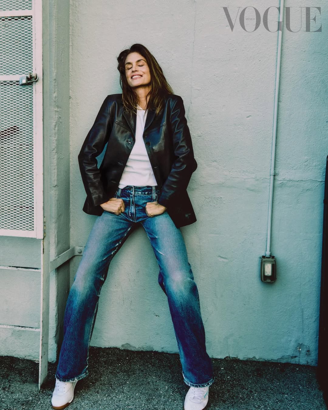 @cindycrawford for the cover of @voguelatam photog...