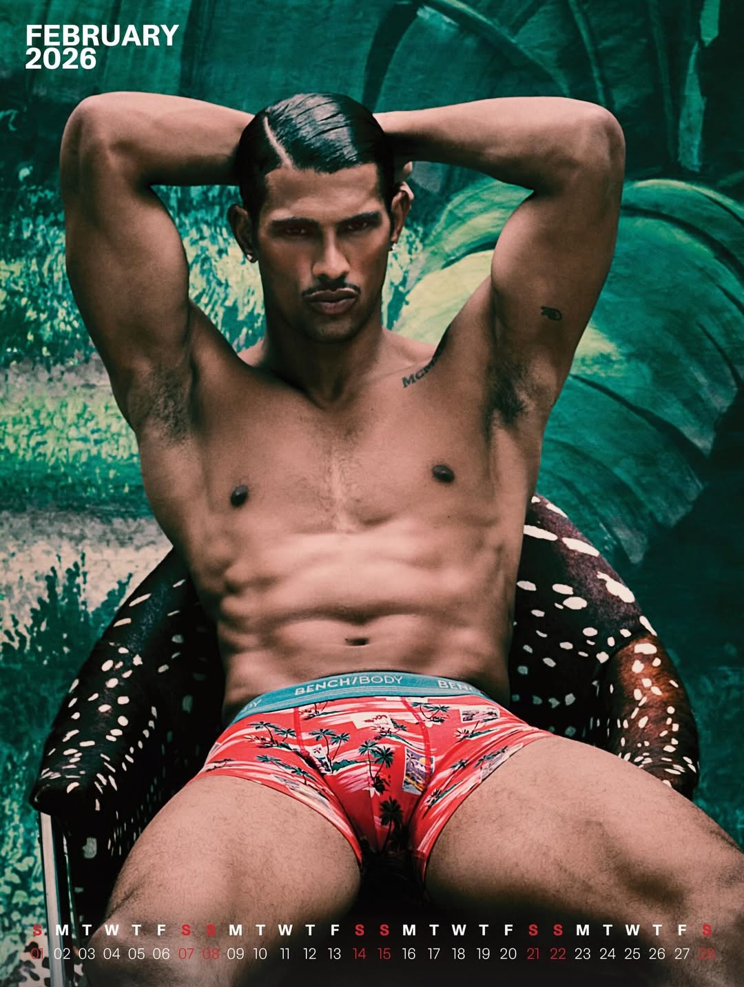 @vman x @BENCHBODYPH 2026 Calendar photographed by...