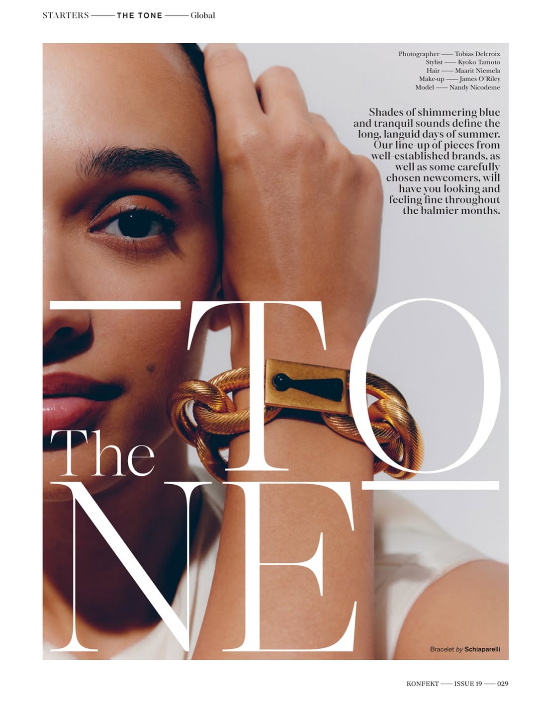 Nandy for @konfektmagazine No.19, The Tone, shot b...