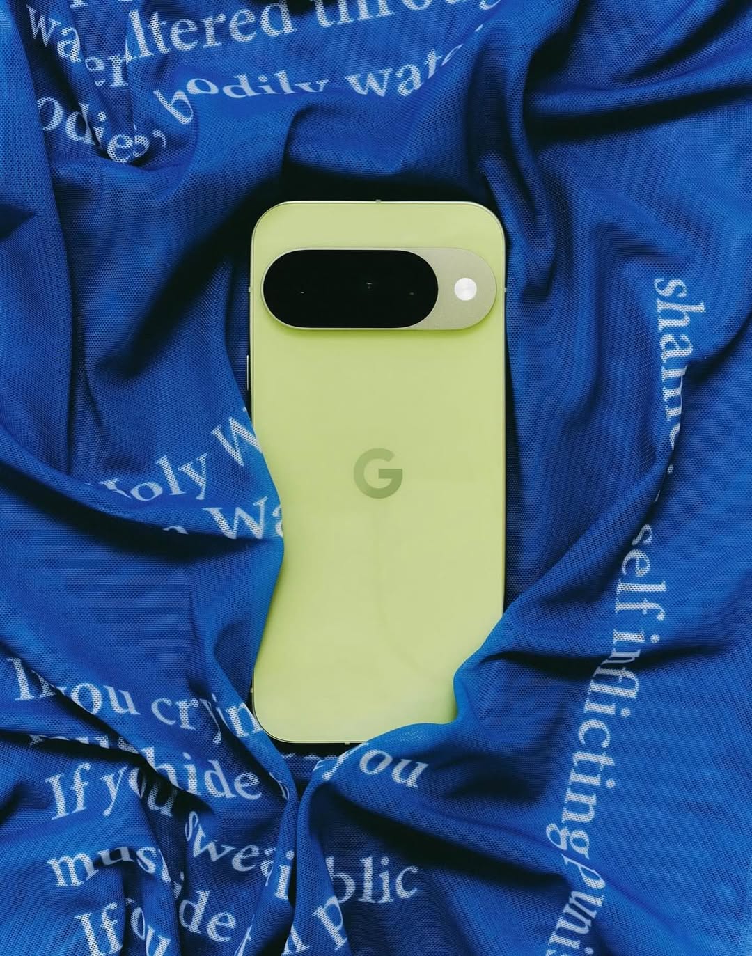 Google Pixel x LFW shot by Sam Nicklin in Studio 5