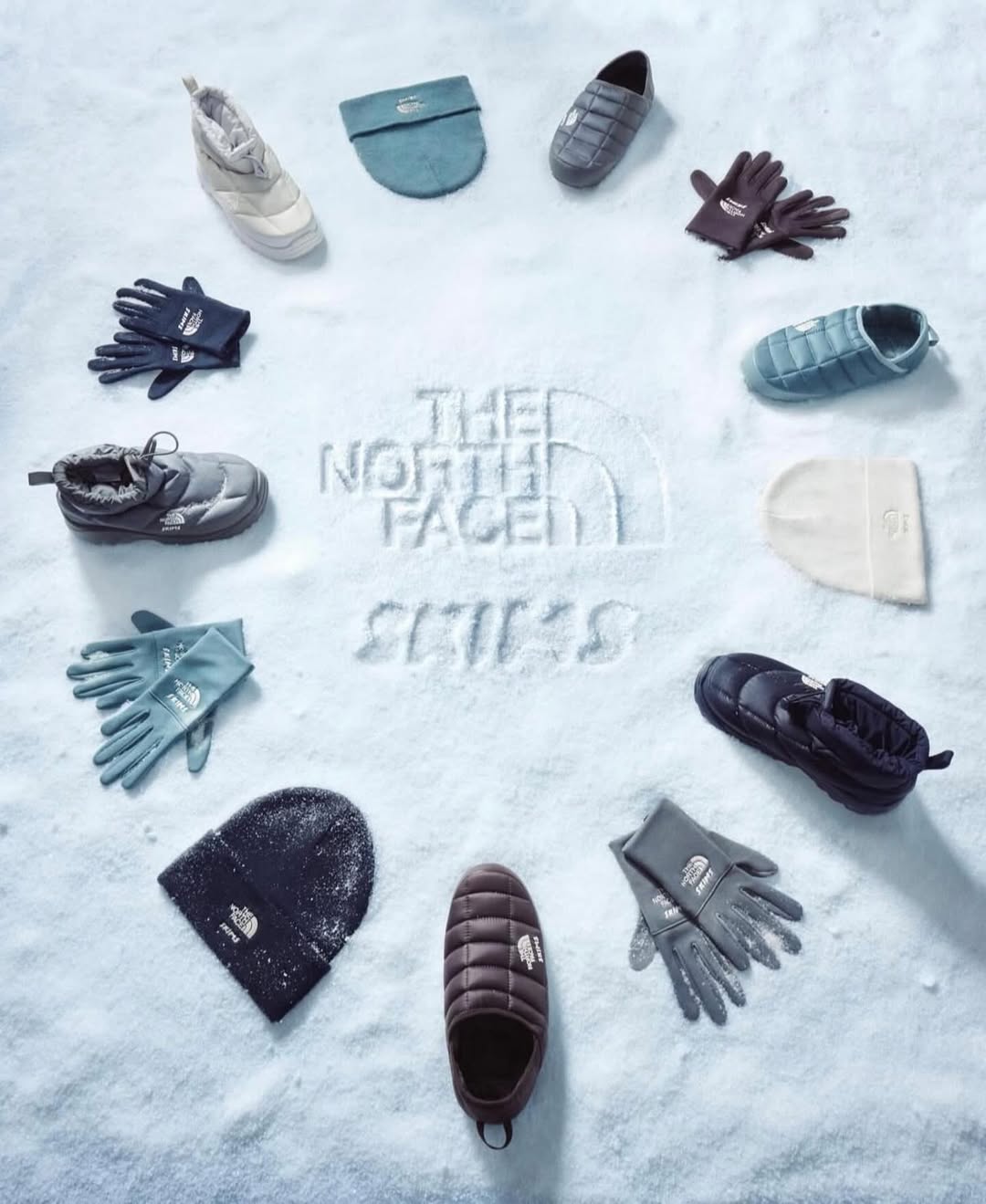 @skims x @thenorthface  shot by Alex Paganelli...