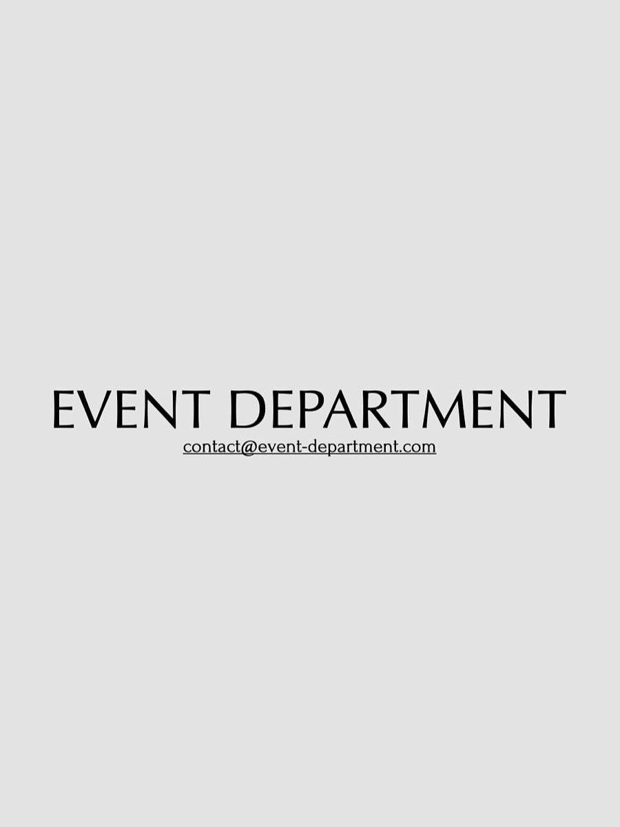 T.CREW ANNOUNCES THE LAUNCH OF EVENT DEPARTMENT, I...