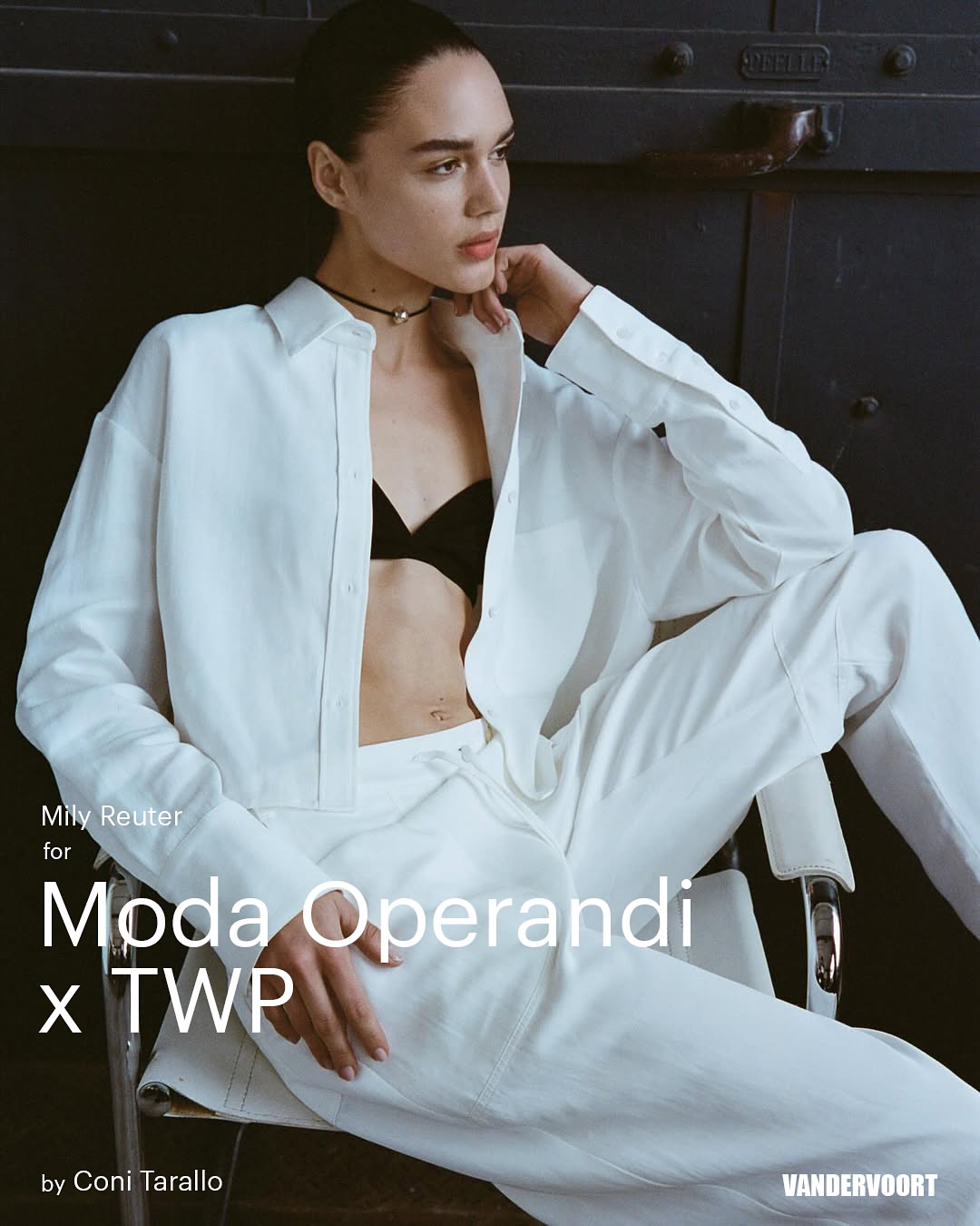 Shot at VANDERVOORT STUDIO
MILY REUTER for MODA OP...