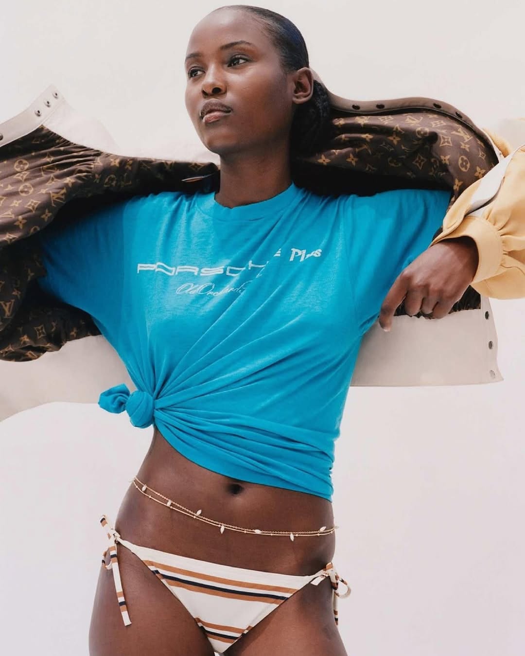 Shot at VANDERVOORT STUDIO
LAYLA ETENGAN for HARPE...