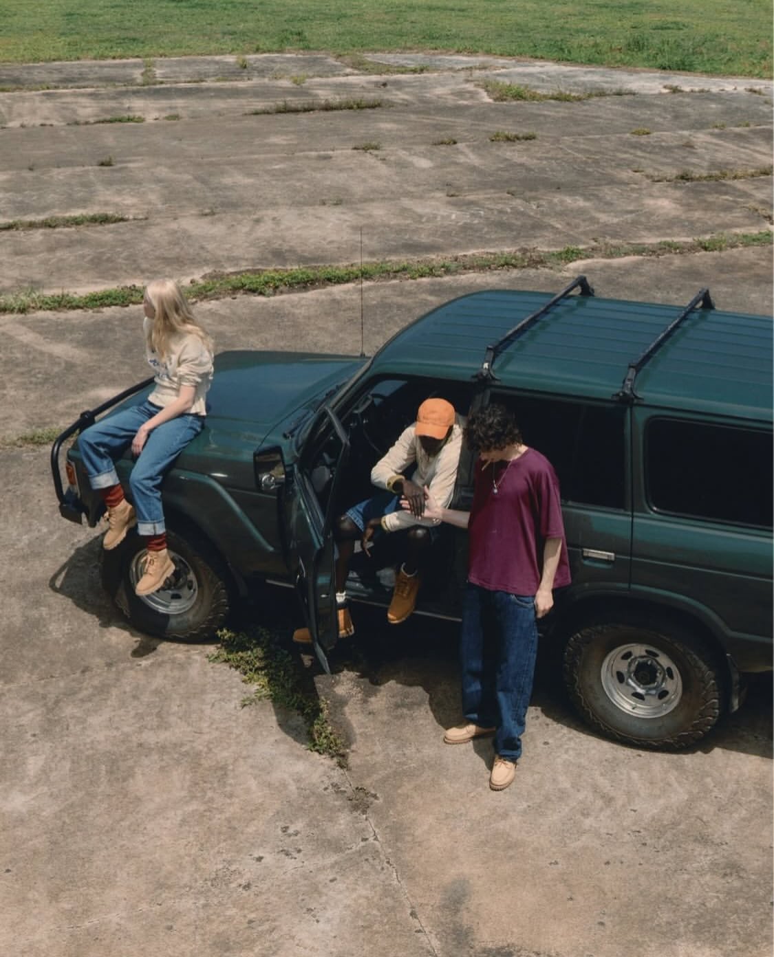 Adol Akuei and Kristina Byerle for @timberland
