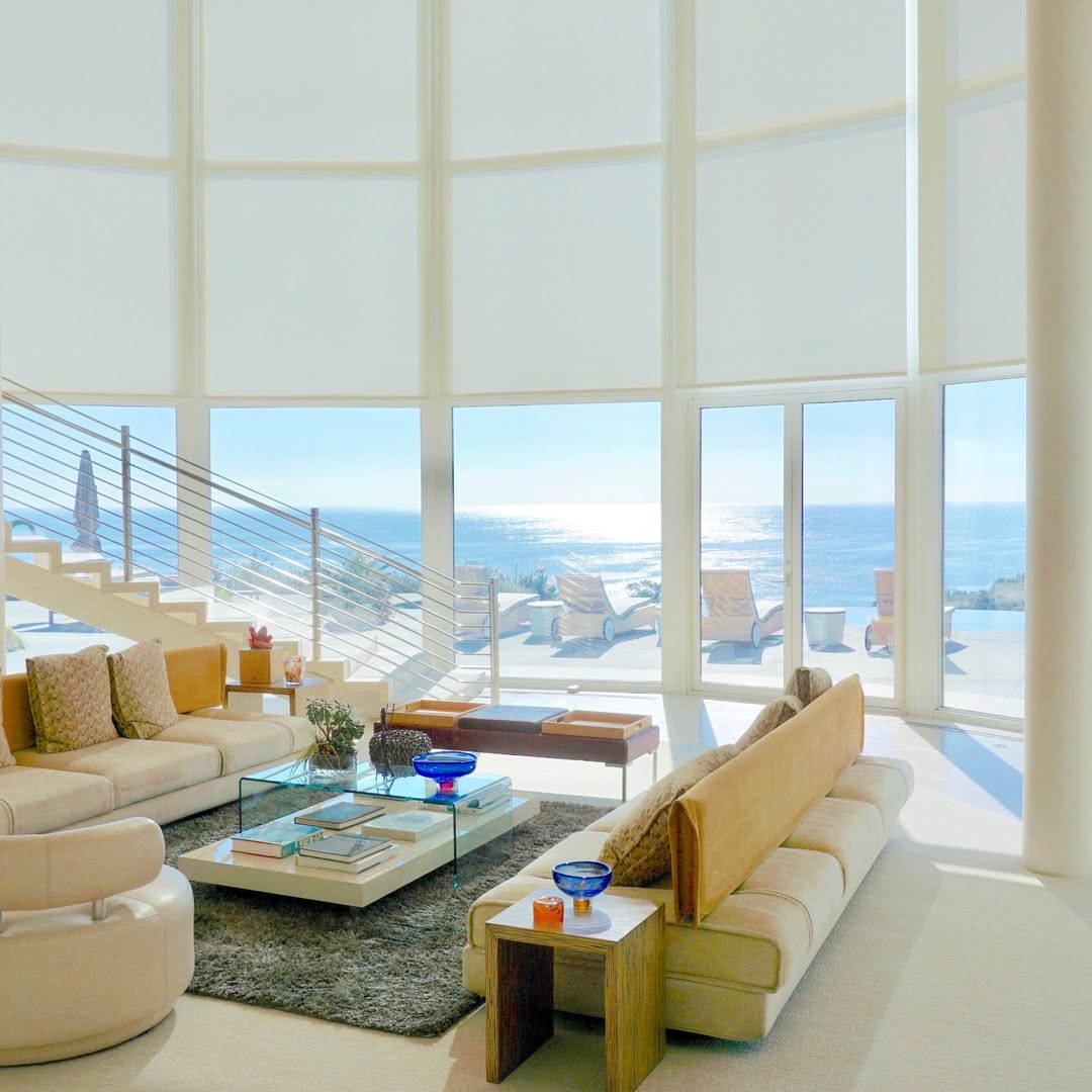 Campaign shot in Malibu at The Denise House. #film...